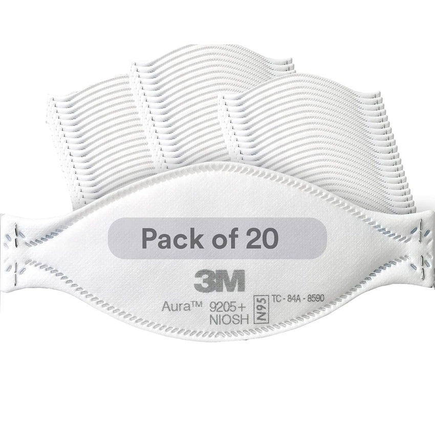 AURA N95 Particulate Respirator Surgical Mask Fluid Resistant Regular size