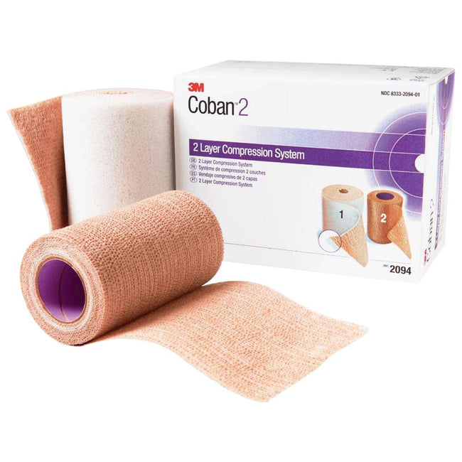 3M Coban 2-Layer Compression System 6" x 3.8 yd. Regular