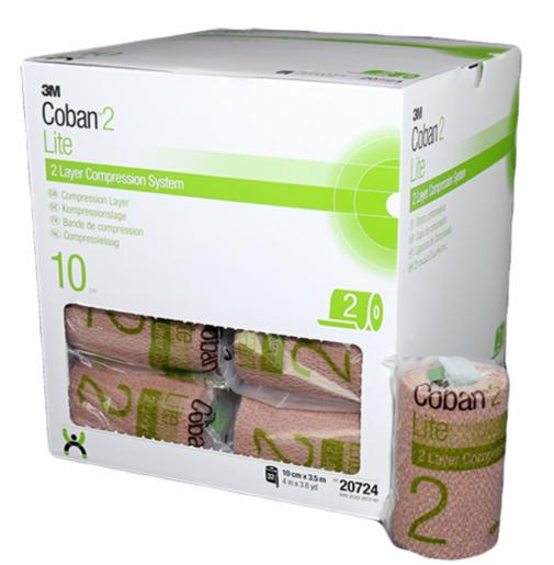 3M Coban Comfort Foam Layer 4" x 3.8 yd. Lite