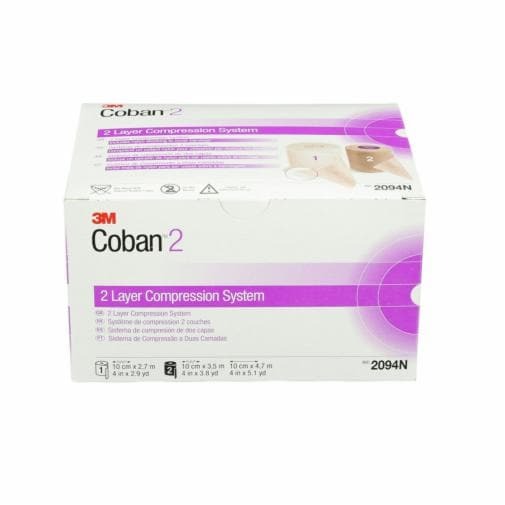 3M Coban 2-Layer Compression System 10 cm x 2.7 m Regular