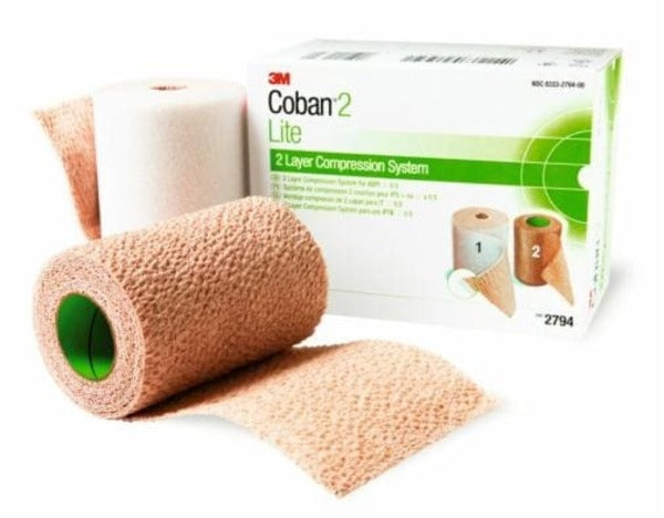 3M Coban 2-Layer Compression System With Stockings 10 cm x 2.7 m Lite