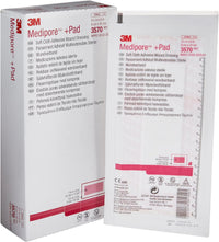 3M Medipore +Pad Sterile Porous Adhesive Dressing 3.5" x 8"
