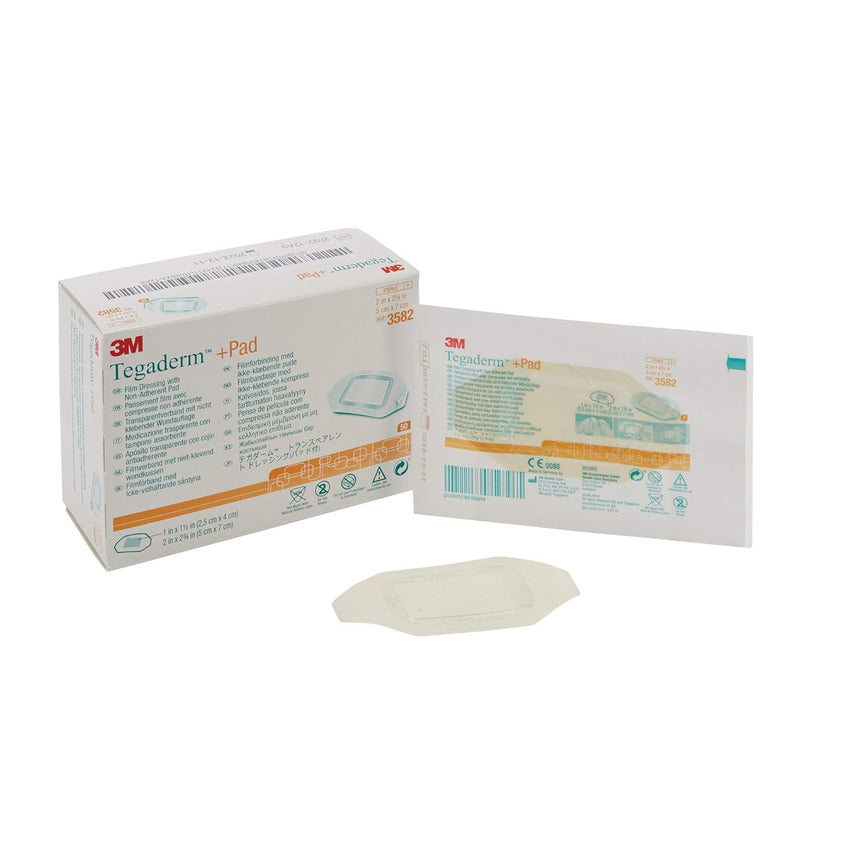 3M Tegaderm + Pad Transparent Dressing with Absorbent Pad 2" x 2.75"