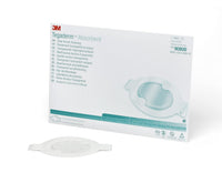 3M Tegaderm Absorbent Clear Acrylic Dressing 3" x 3.75" Oval