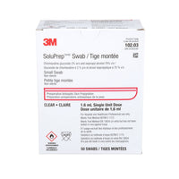 SoluPrep QD IV Swab with 2% Chlorhexidine and 70% Alcohol Small 1.6mL Clear