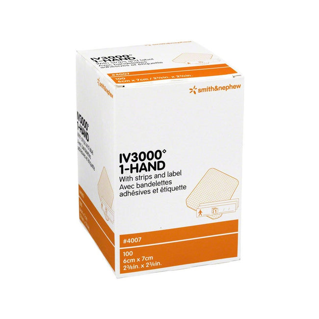 Opsite IV3000 One-Hand IV Transparent Film Dressing 2.4" x 2.75"