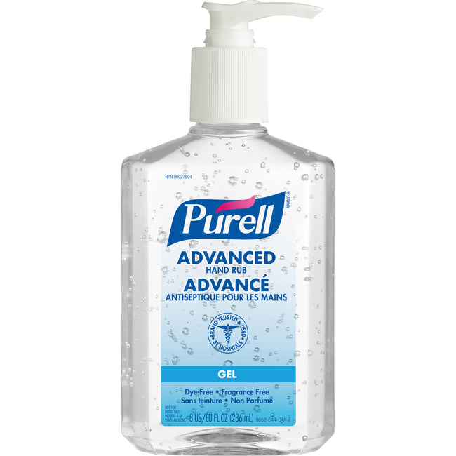 PURELL Advanced Moisturizing Gel Hand Sanitizer, 236 mL