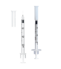 Sol-M Cosmetic Syringe with Fixed Needle 0.3cc 31 G x 5/16" Insulin Only