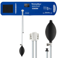 Blood Pressure Cuff, Reusable Two Piece, 2- Tubes, Inflation Bulb and Premium Valve, Tri-Purpose Connectors