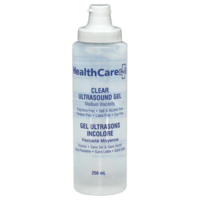 HealthCare PLUS Ultrasound Gel 250 mL Bottle