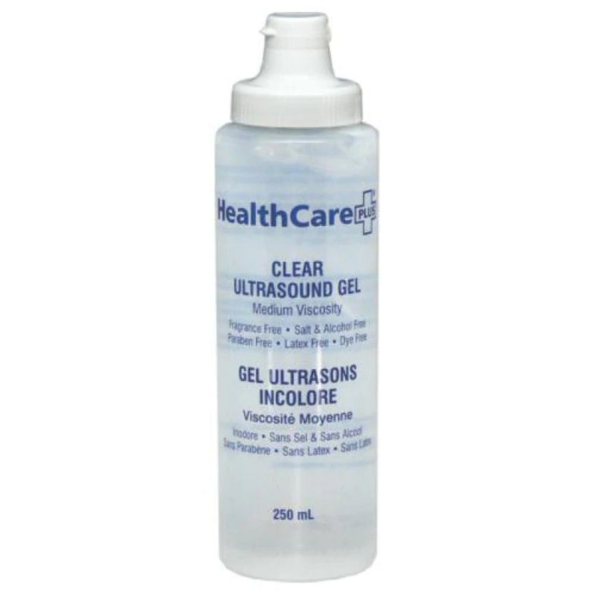 HealthCare PLUS Ultrasound Gel 250 mL Bottle