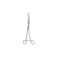 AMG Medical Bozeman Dressing Forcep, S-Curved, OR Quality, L10-1/2"
