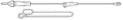 Baxter Continu-Flo Clearlink IV Administration Set with Male Luer Lock Adapter 37" Secondary without ports 10 drops/mL