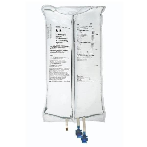 Baxter IntraVia Medication Delivery Bag 250 mL with Non-DEHP fluid pathway