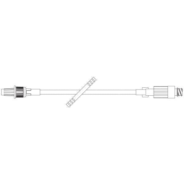 Baxter Standard-Bore IV Catheter Extension Set with Clearlink Luer-Activated Valve Set 6"