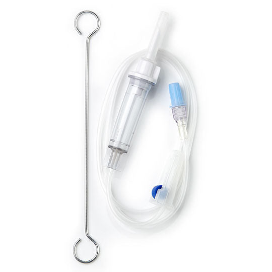 Baxter Secondary IV Medication Set with Clearlink Needleless Access and RollerClamp 37"