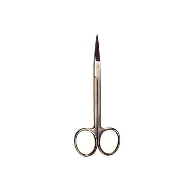 AMG Medical Iris Scissors, Fine, Floor Quality, L4-1/2