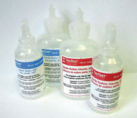 Normal Saline Irrigation Solution with Dual-Tip Cap 100 mL