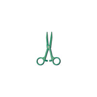Pean Forcep, L5-1/2" Green