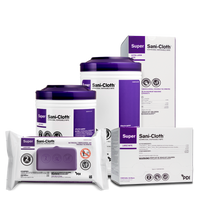 Super Sani-Cloth Germicidal Disinfectant Wipe 7.5" x 15"