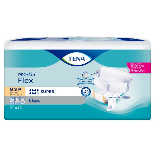 Essity TENA Flex Incontinence Brief, Super Absorbency