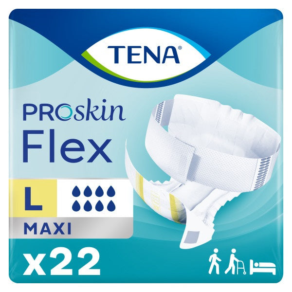 Essity TENA Flex Incontinence Brief, Maximum Absorbency