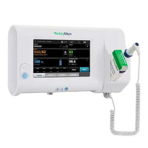 Welch Allyn Connex 71 Series Value Spot Monitor, BP, Nonin SpO2, SureTemp Plus Thermometer