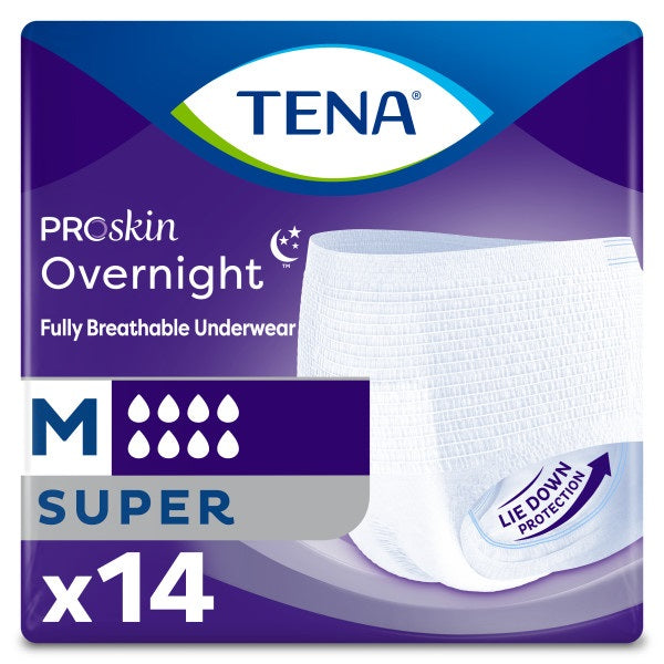 Essity TENA Protective Underwear, Super, Overnight