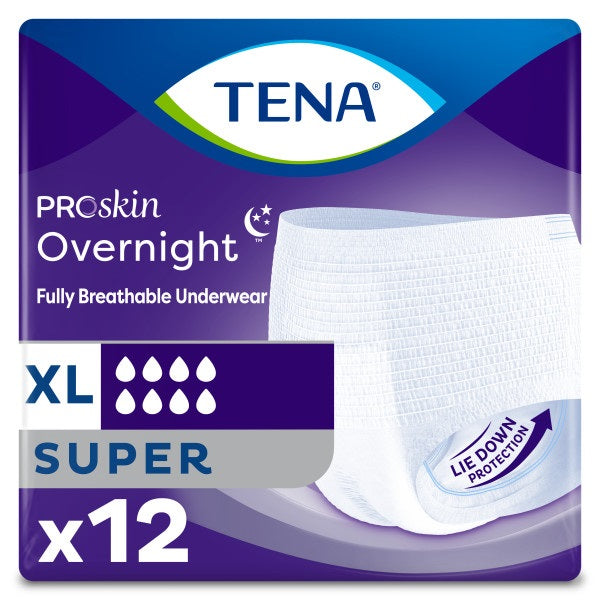 Essity TENA Protective Underwear, Super, Overnight