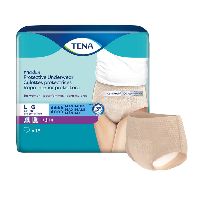 Essity TENA ProSkin Underwear for Women with Maximum Absorbency