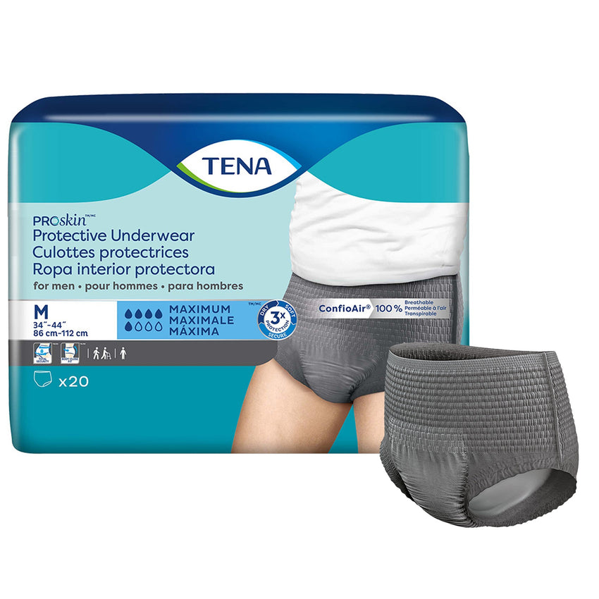 Essity TENA ProSkin Underwear for Men with Maximum Absorbency