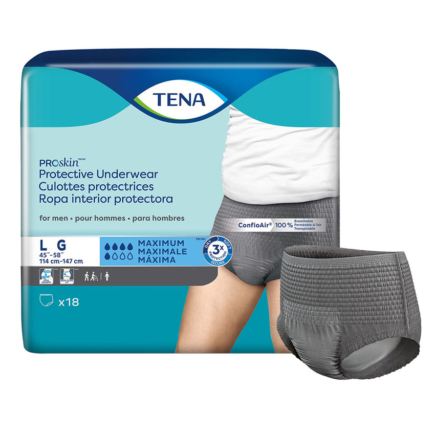 Essity TENA ProSkin Underwear for Men with Maximum Absorbency