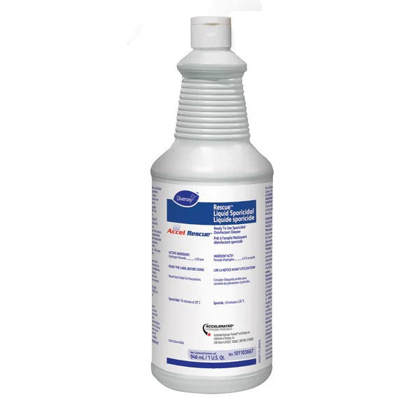 Accel Virox Rescue Ready-to-Use Sporicidal Surface Solution, 10 Minutes 946 mL Liquid