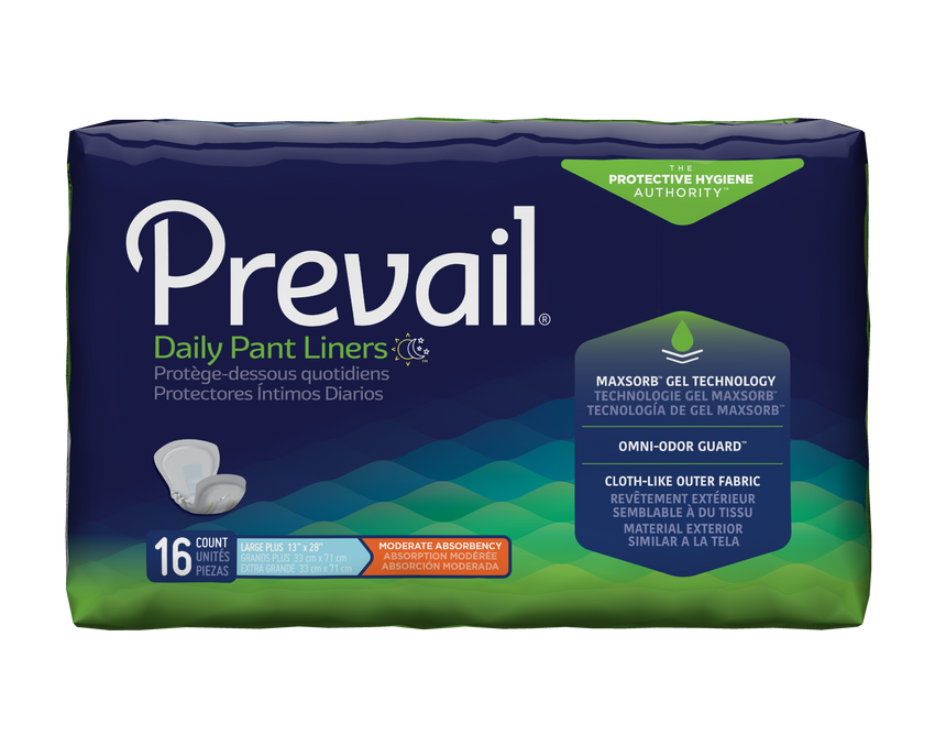 Prevail Pant Liners - 13" x 28" Blue