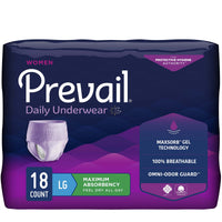 Prevail Maximum-Absorbency Incontinence Underwear for Women - L 38"-50"