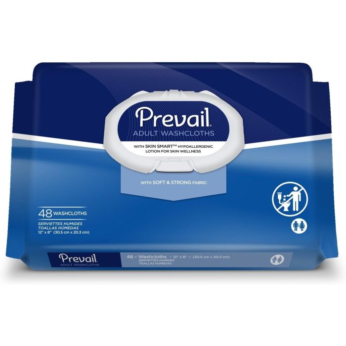 Prevail Pre-Moistened Washcloth