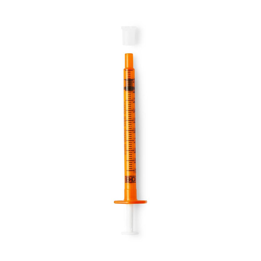 BD Oral Syringe 1mL Amber