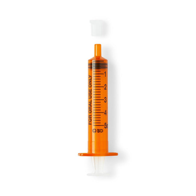 BD Oral Syringe mL Amber