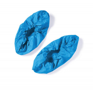 Medline Fluid-Resistant Polyethylene Shoe Cover One Size Fits Most