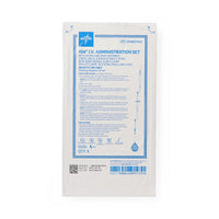 Medline IV Administration Sets with Needle-Free Y-Sites with 2 Needle-Free Ports 15 Drop 108" Long Soft Tubing