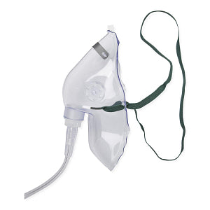 Medline Mask with Standard Connector with Tube Adult Tubing 7'