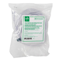 Medline Non-Rebreather High-Concentration Oxygen Mask Adult Tubing 7'