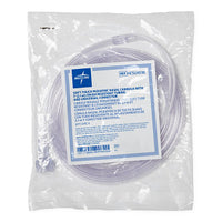 Medline SuperSoft Oxygen Cannula with Universal Connector and Soft Curved Tips Child Tubing 7'