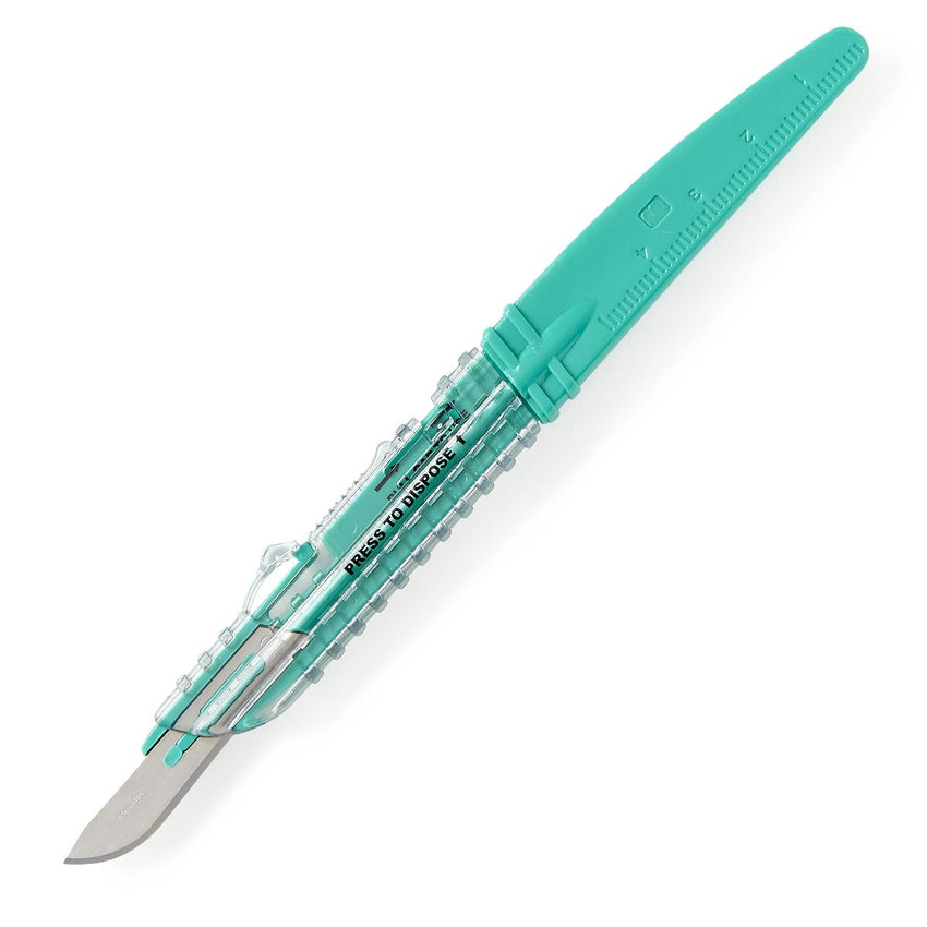 Medline Stainless Steel Single-Use Safety Scalpel Size 10