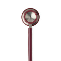 Medline Elite Dual-Head Stainless-Steel Stethoscope, 22" (56 cm); Burgundy EACH