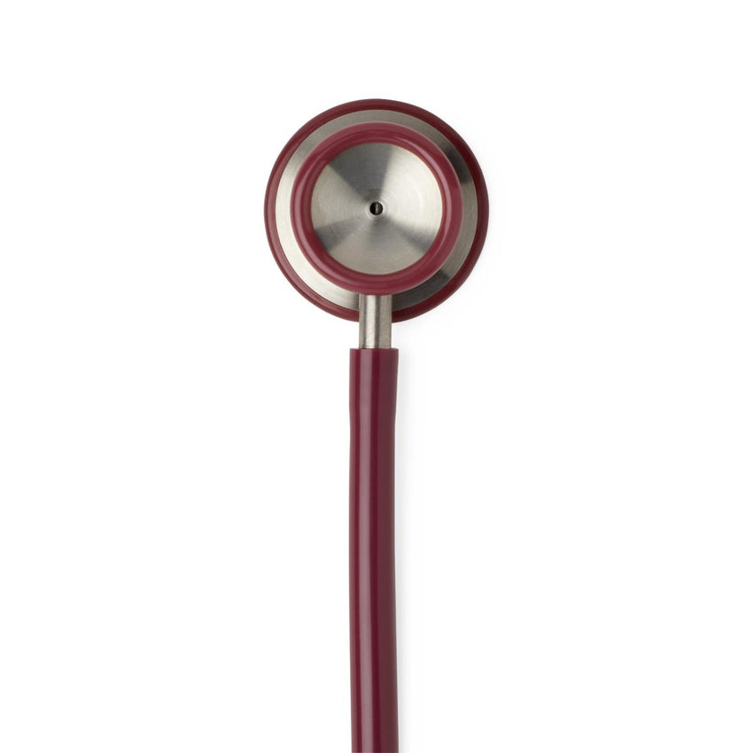 Medline Elite Dual-Head Stainless-Steel Stethoscope, 22" (56 cm); Burgundy EACH
