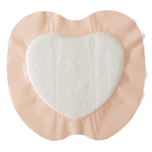 Medline Optifoam Gentle Silicone Adhesive Liquid Trap Foam Dressing with Border 8.5" x 8.5"