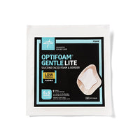 Medline Optifoam Gentle Lite Silicone Adhesive Foam Dressing with Border 6" x6"