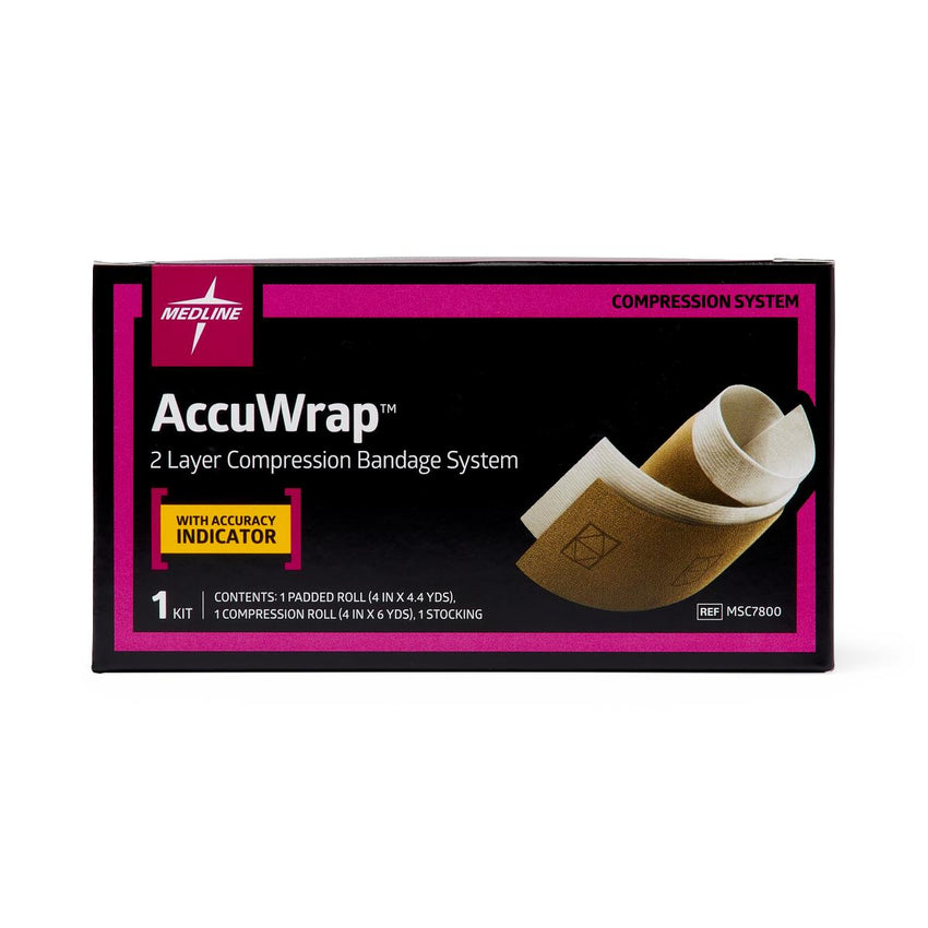 Medline Accuwrap 2-Layer Compression System Regular