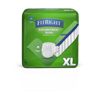 Medline Extended-Wear High-Capacity Adult Incontinence Brief - XL 57"-65"